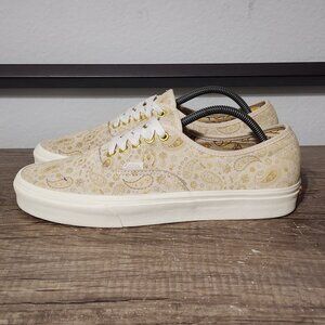 Vans Vanderson x Anderson Paak Authentic Men's Shoes Size 10.5 Paisley Sand